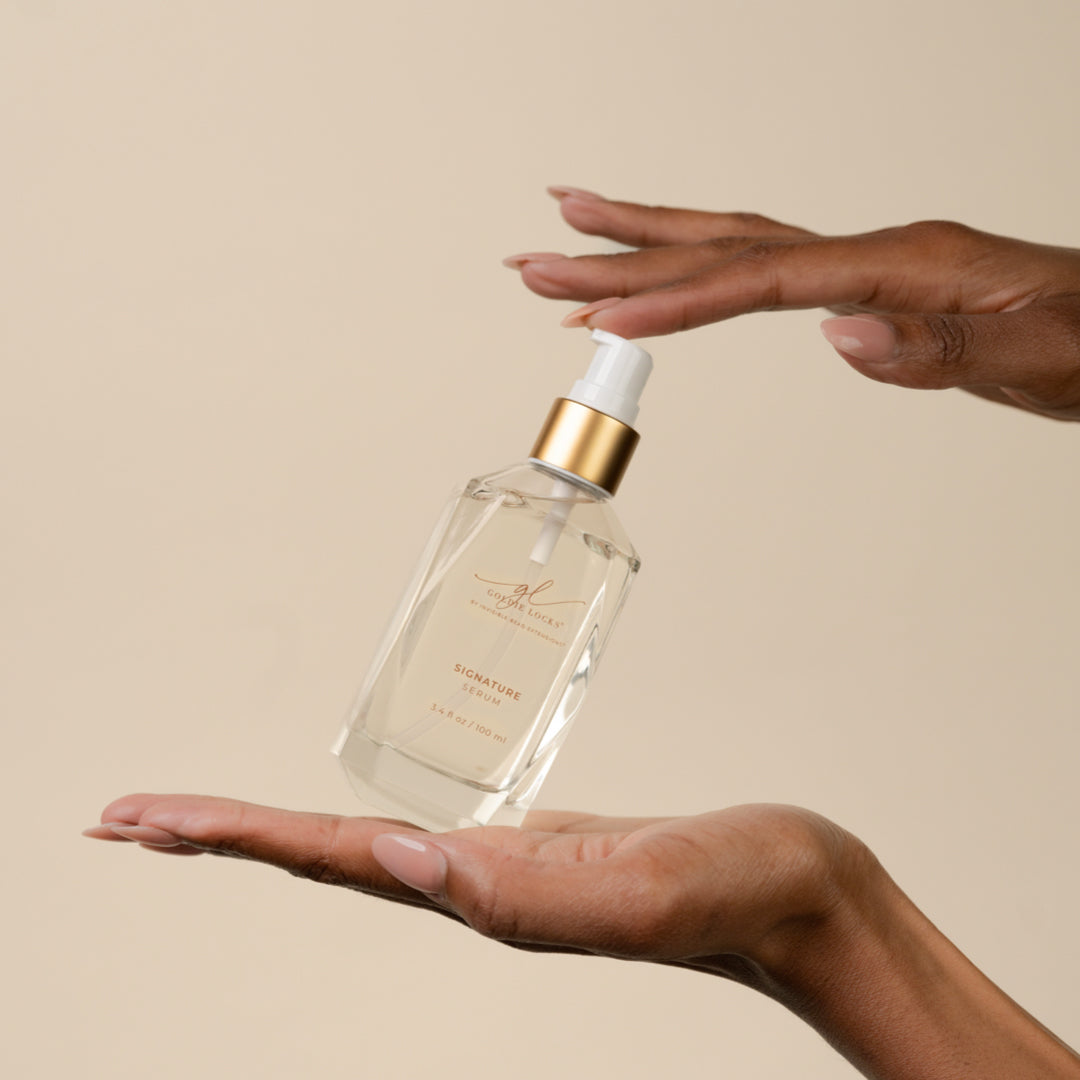 luxurious hair serum to smooth hair