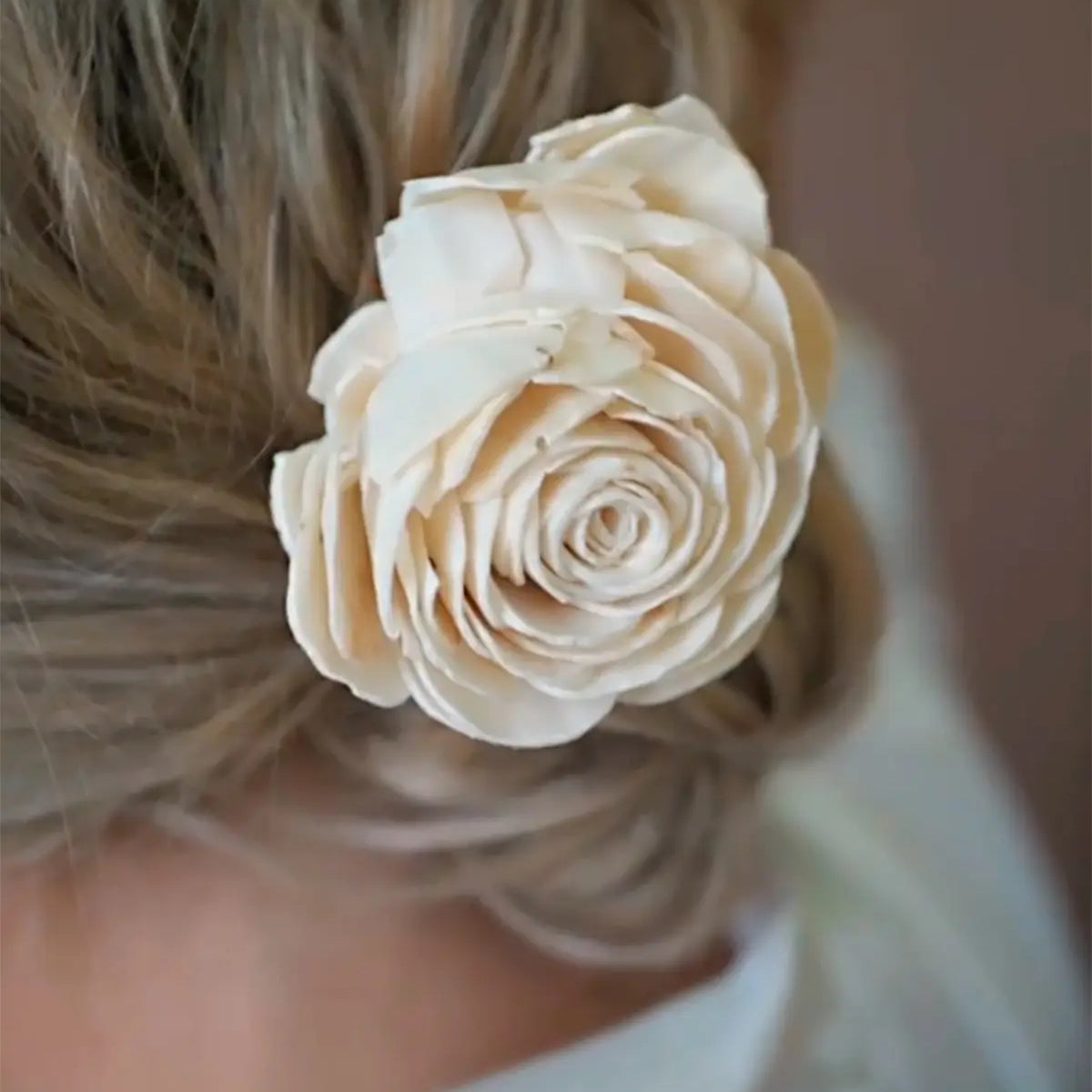 wedding ponytail