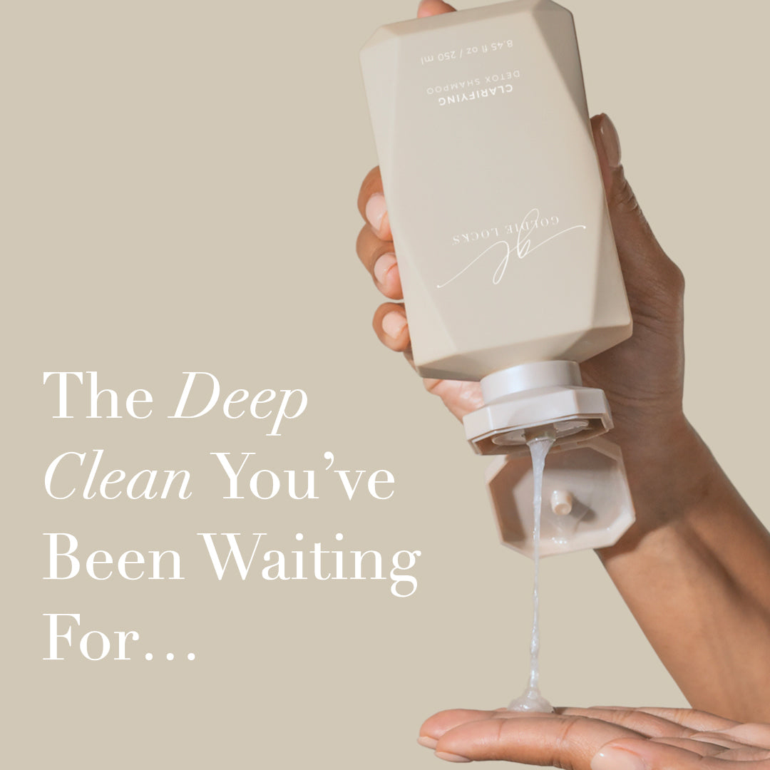 The deep clean you've been waiting for - clarifying detox shampoo