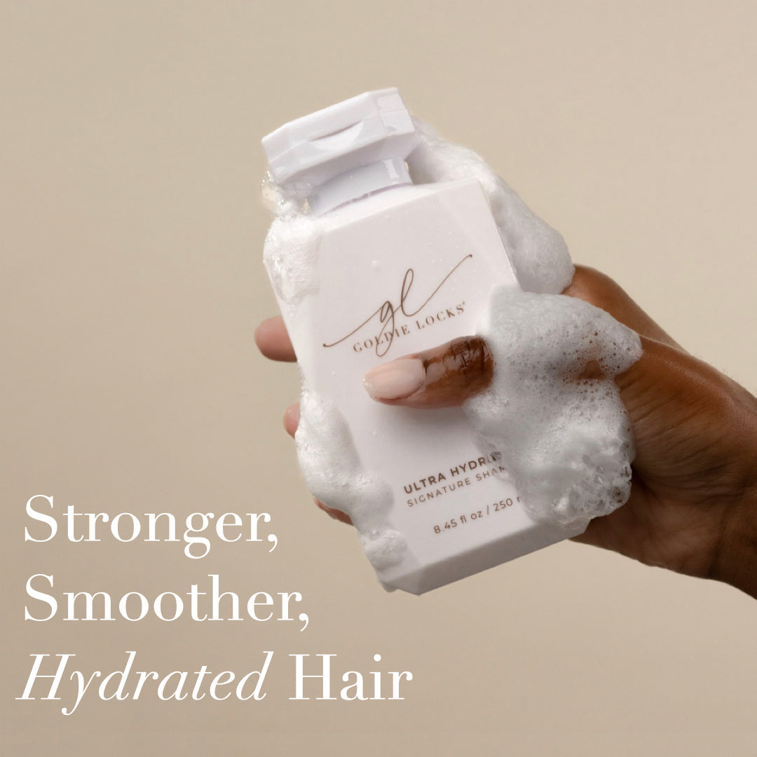 signature shampoo for stronger, smoother, hydrated hair