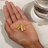 Hair Supplements + Scalp Serum + Glass Bottle