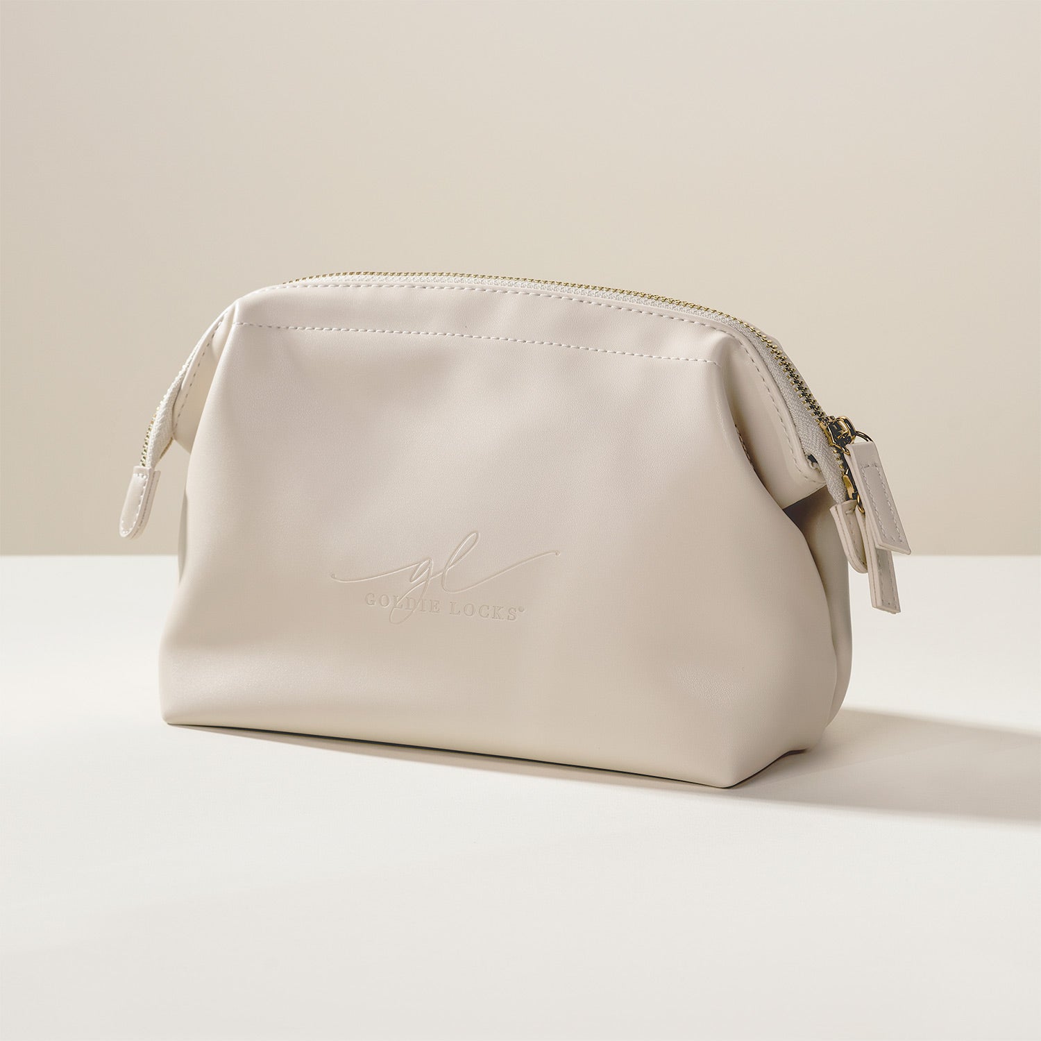 Vegan Leather Makeup Travel Bag